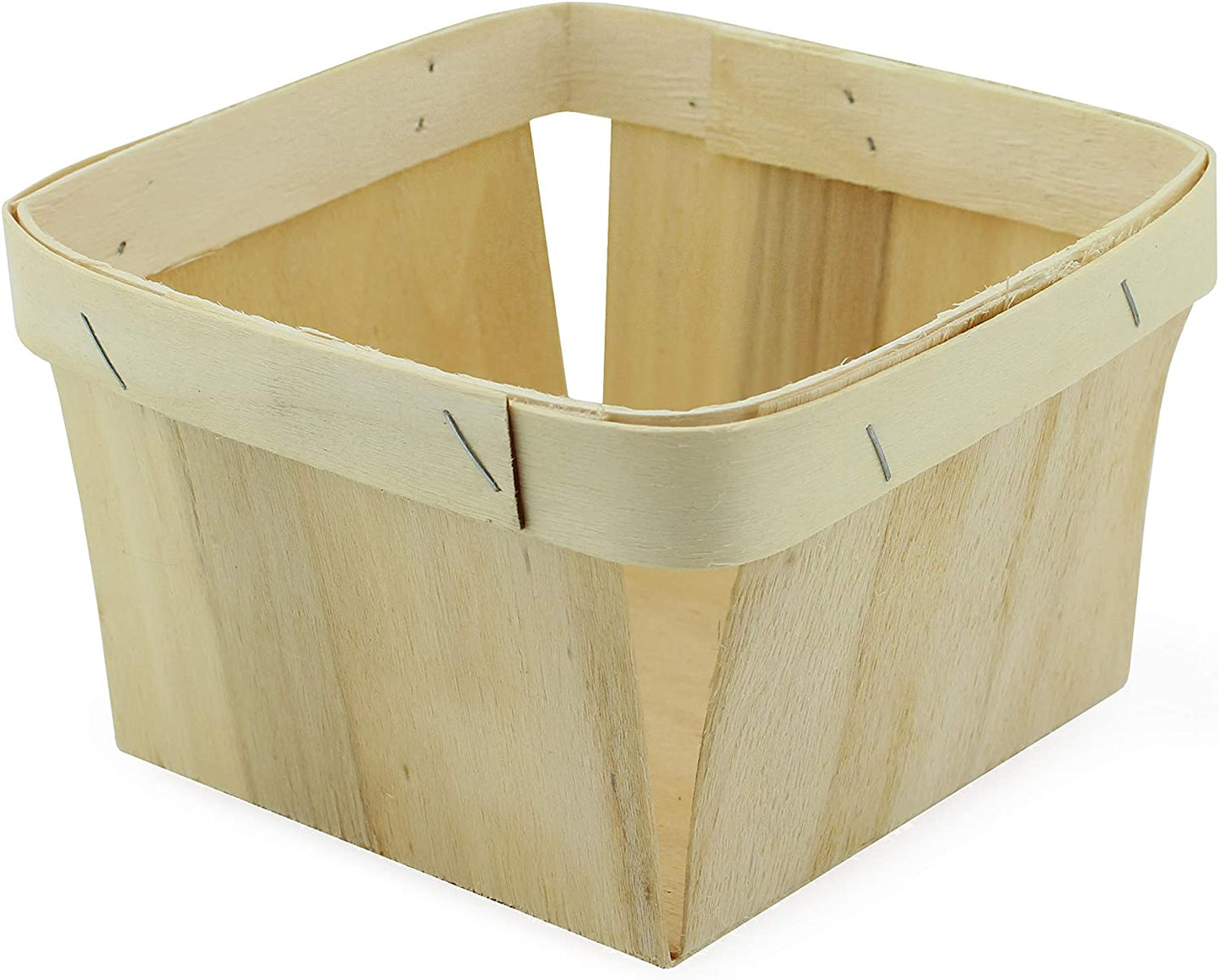 Quart Wooden Berry Baskets (8-Pack)