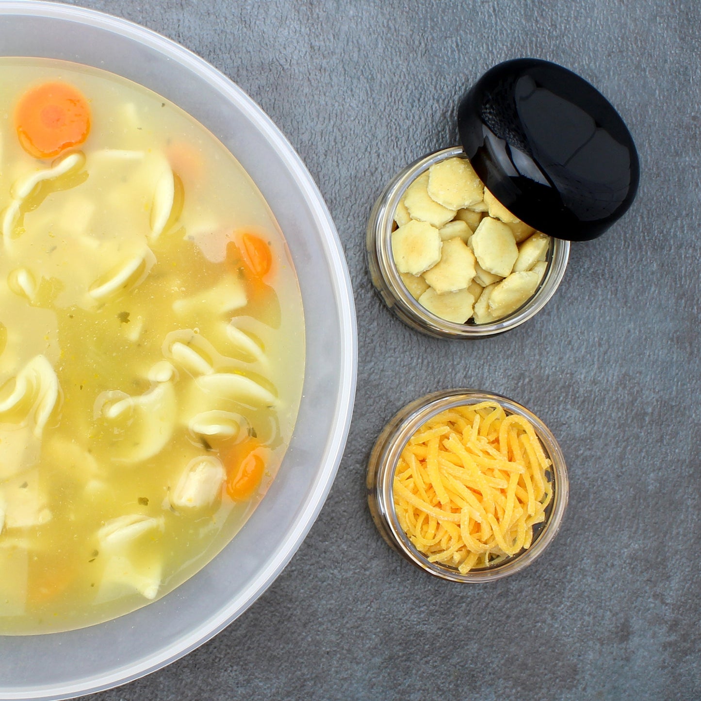 2oz Clear Plastic Jars (Case of 360) - SH_1512_CASE