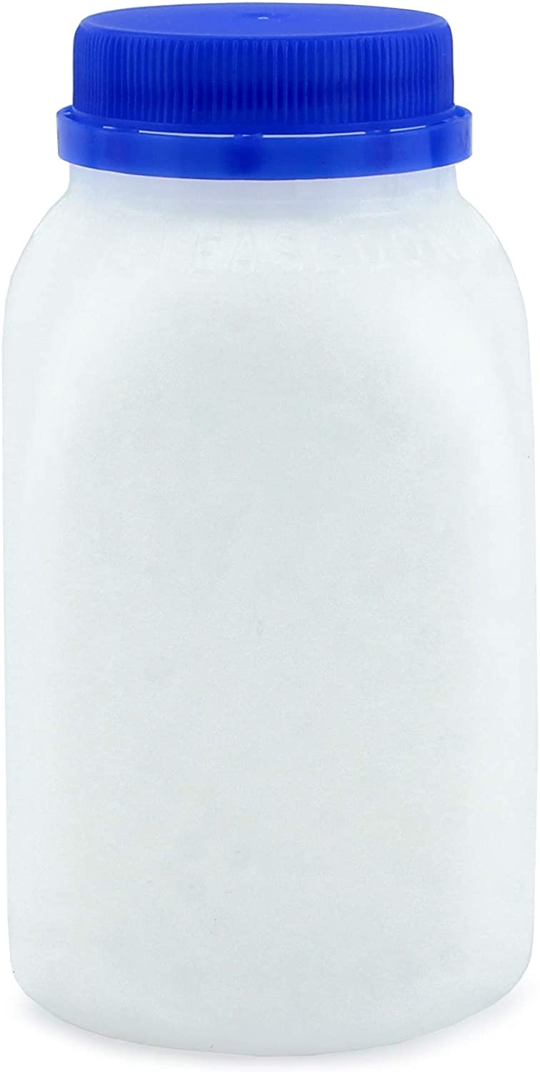 8oz Plastic Milk Bottles (12-Pack)