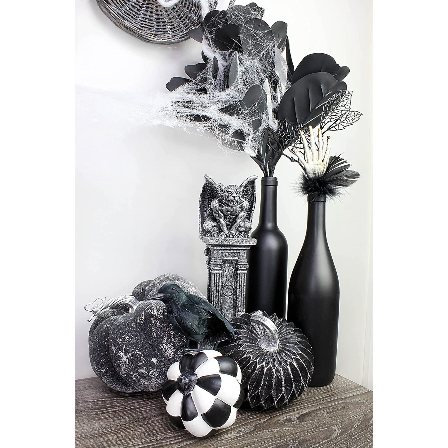 Black Wine Bottles w/Corks (Case of 24 Sets) - SH_1530_CASE
