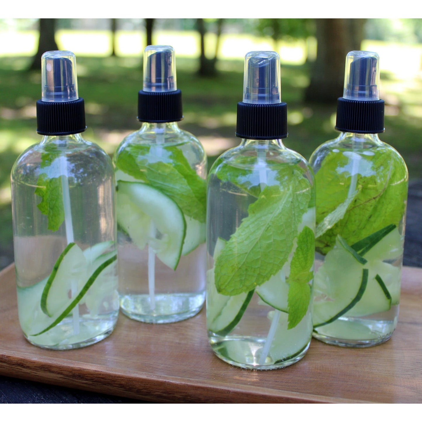 8oz Clear Glass Fine Mist Spray Bottles (Case of 64) - SH_1630_CASE