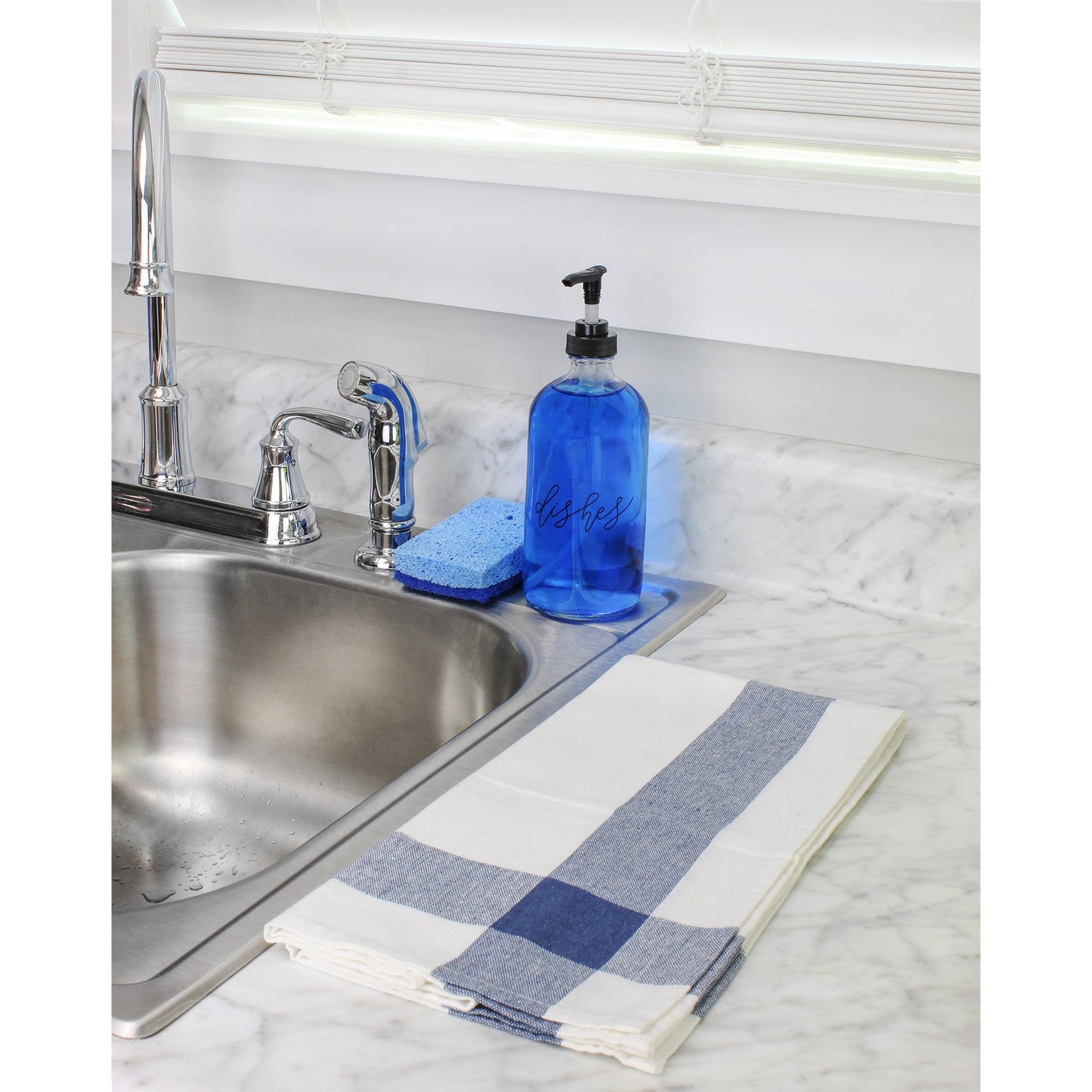 Glass Pump Soap Dispenser Bottles (Case of 24) - SH_1624_CASE