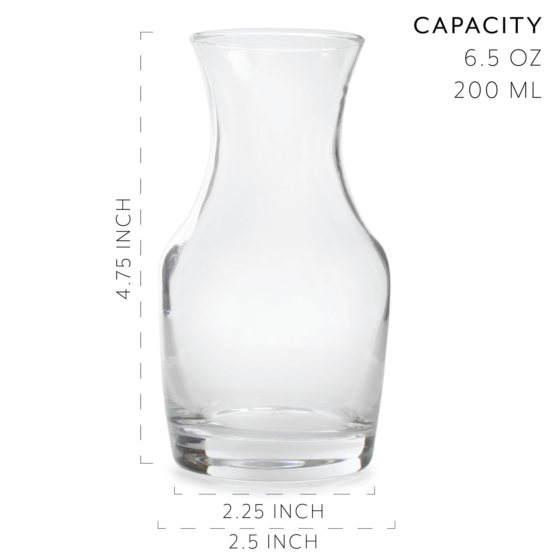 Mini Individual Wine Carafes (6-Pack) - sh1646cb0wine