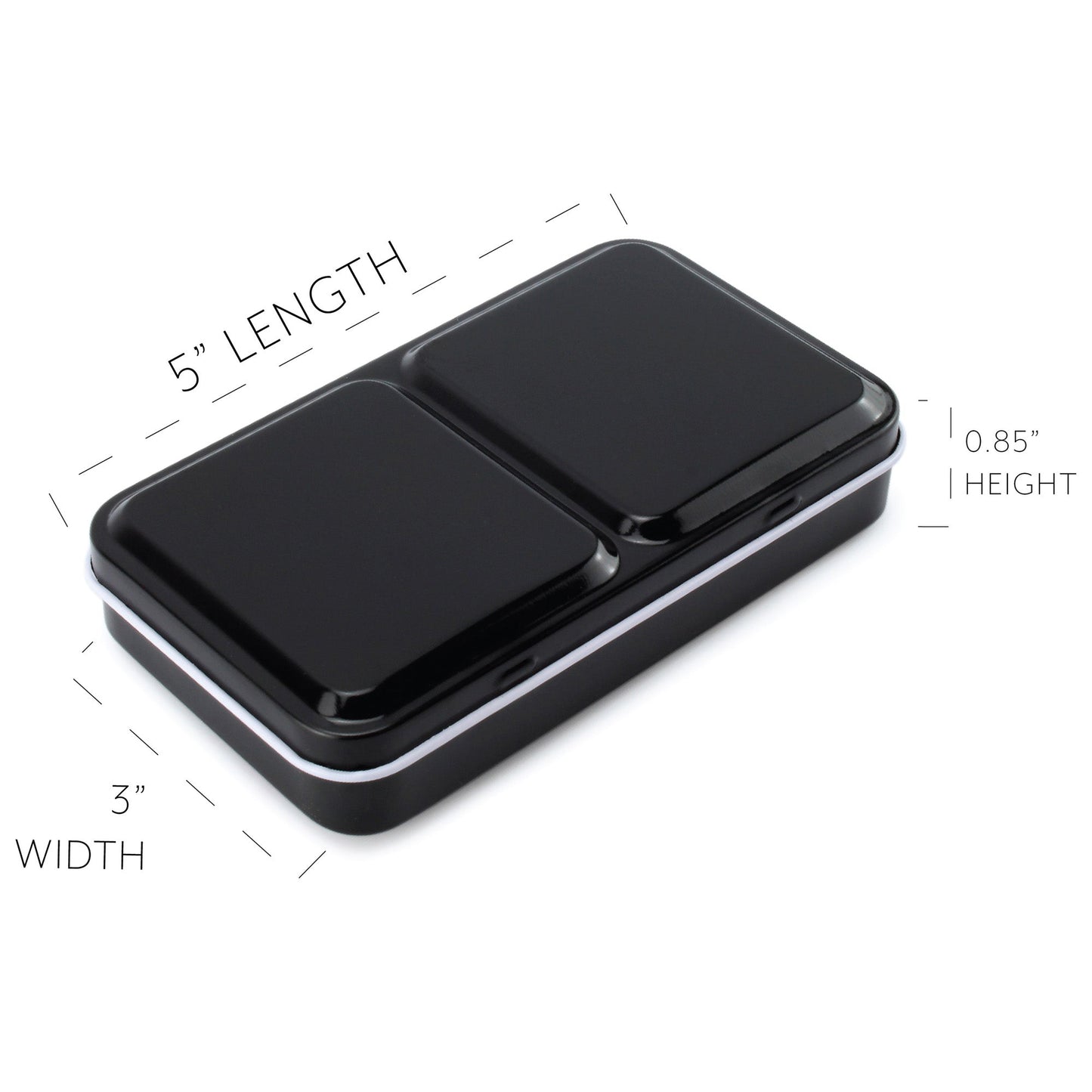 Empty Watercolor Palette Trays (Case of 108) - SH_1657_CASE