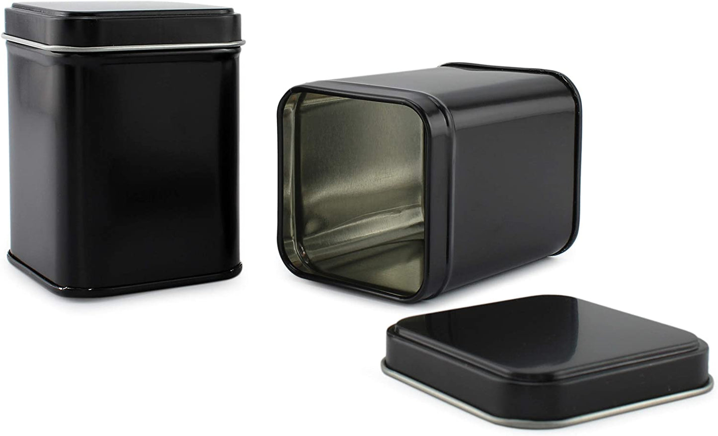 Square Metal Tins (6-Pack)