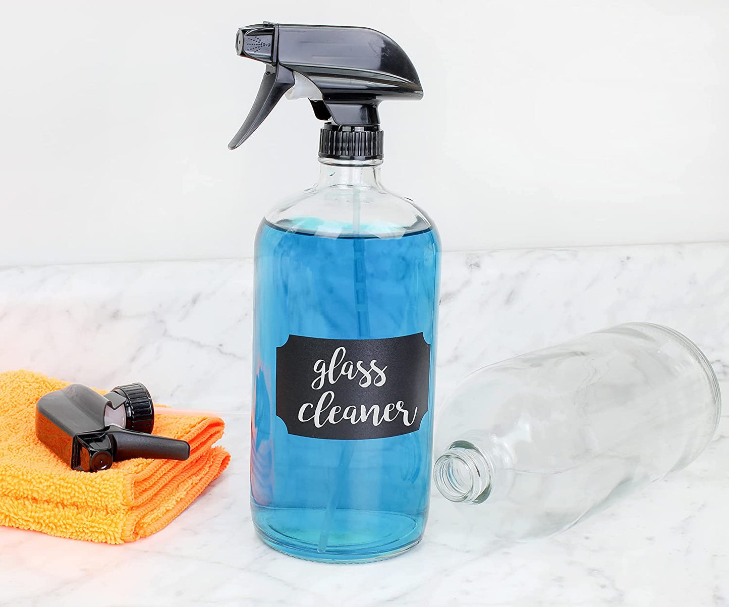 32oz Glass Spray Bottles (2-Pack)