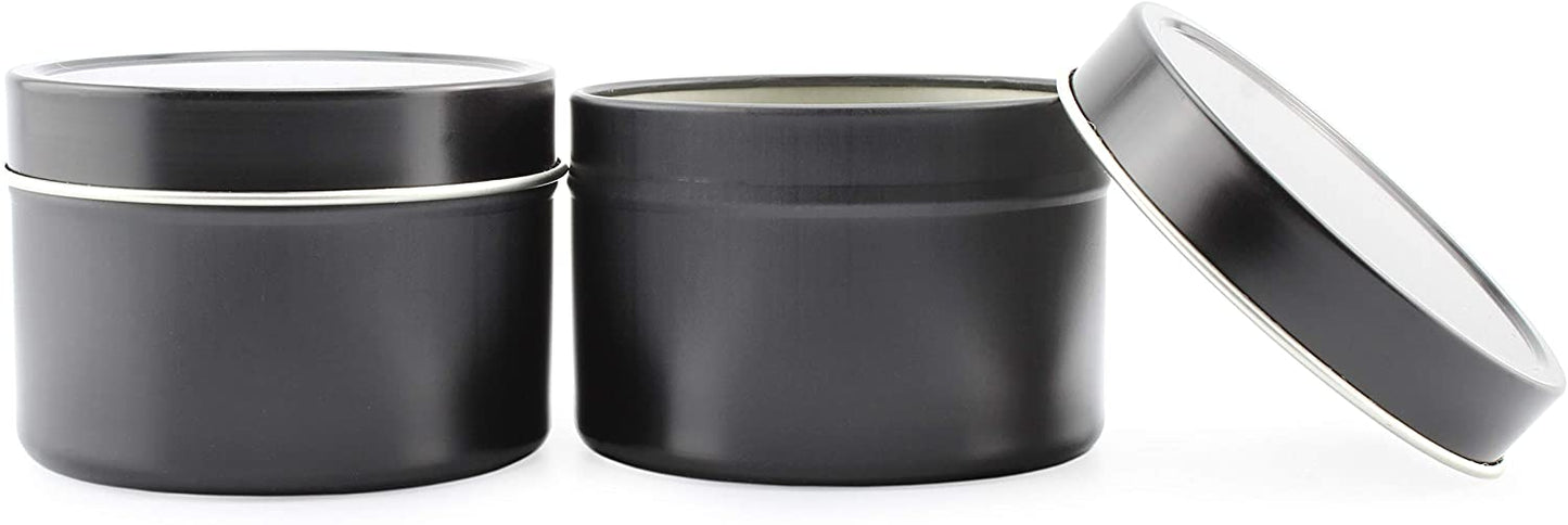 4oz Metal Candle Tins
