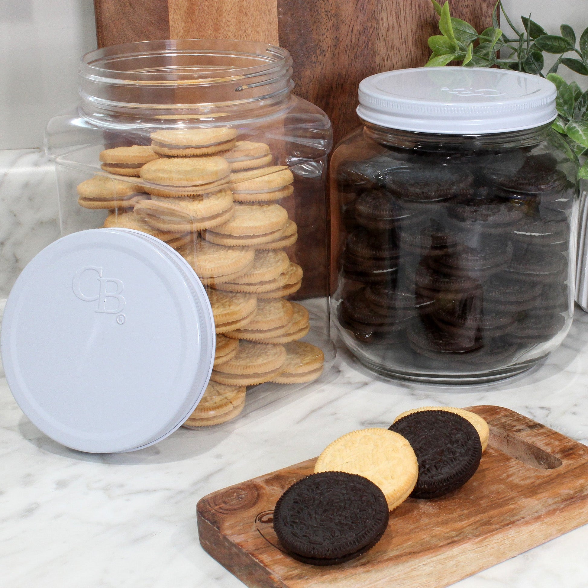 110mm Replacement Metal Lids (4-Pack, White) - whiteSH1623cb0