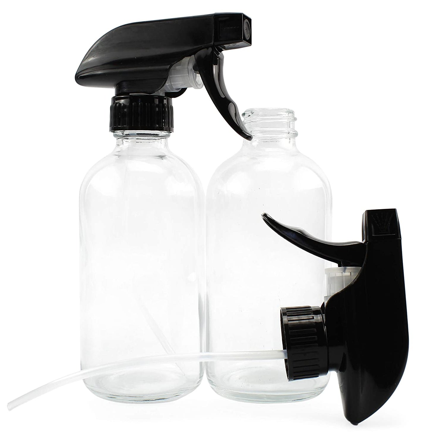 8oz Clear Glass Spray Bottles (2-Pack) - sh870cb0Spray