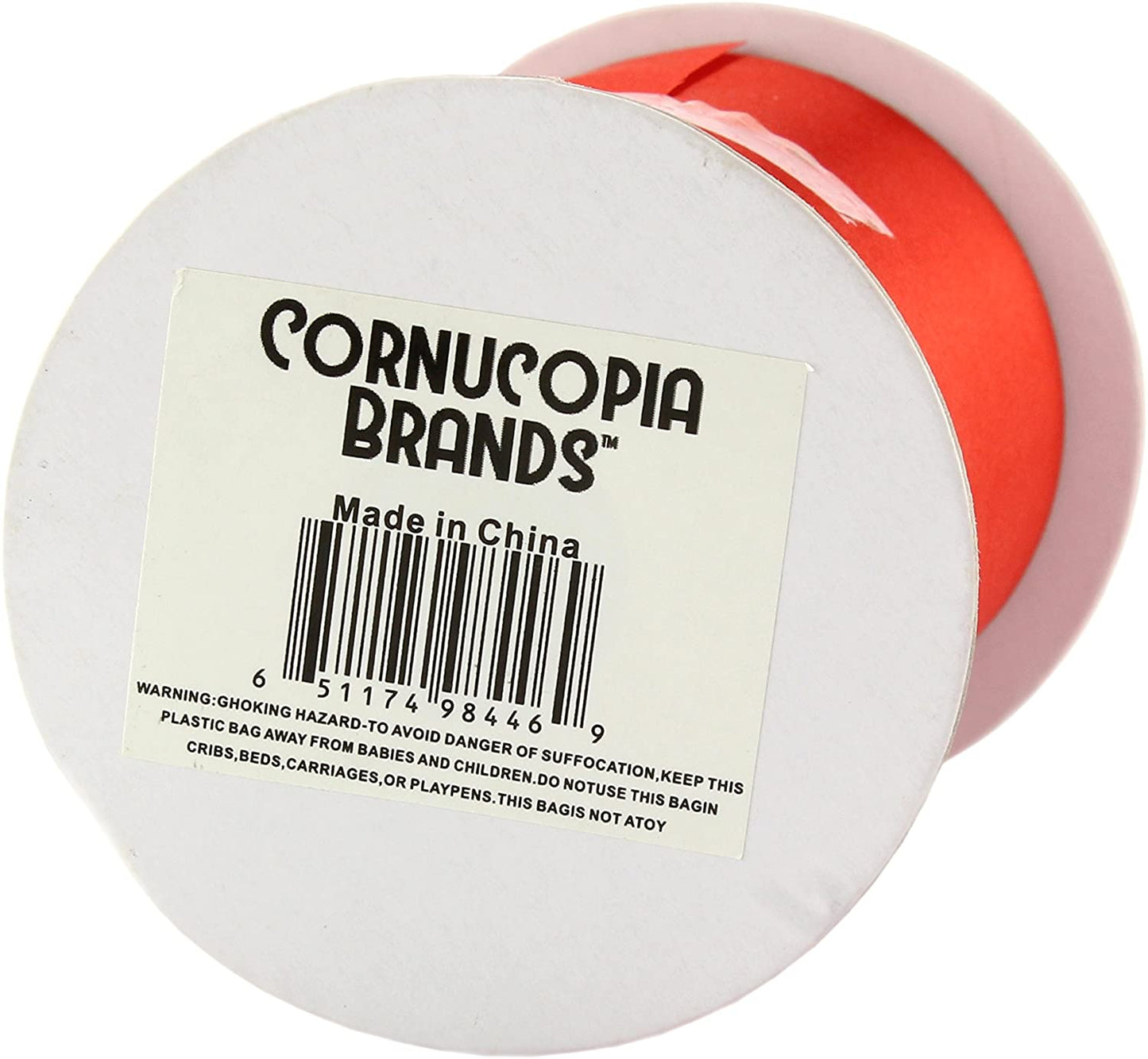 4in Wide Red Satin Ribbon (Case of 50) - SH_1009_CASE