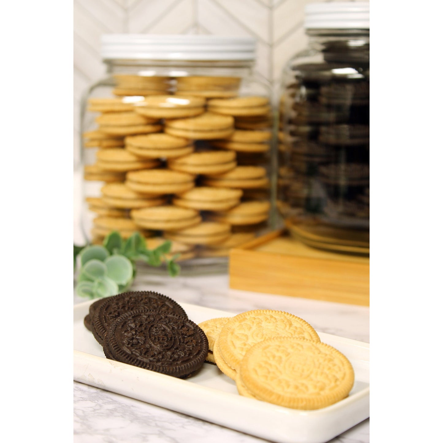 Clear Half Gallon Wide-mouth Glass Jars (2-Pack) - CBKit008