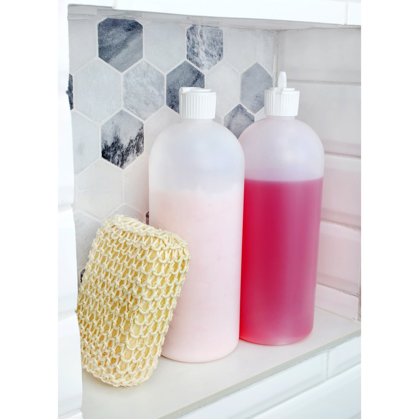 32oz Flip Top Plastic Squeeze Bottles (Case of 72) - SH_1455_CASE
