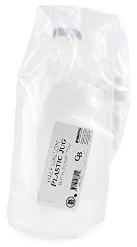 Half Gallon Plastic Jug w/Pump