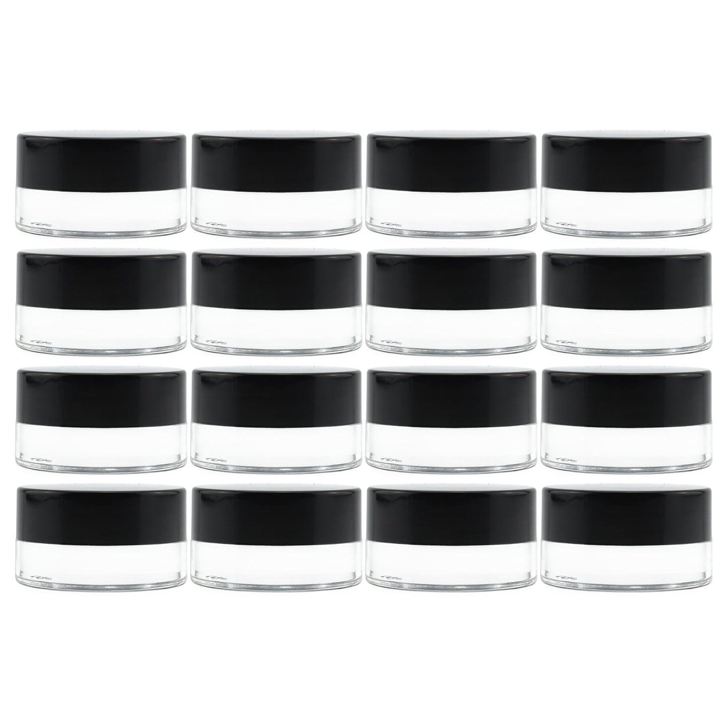 7-Milliliter Clear Glass Balm Jars (12-Pack) - sh1581cb07ml