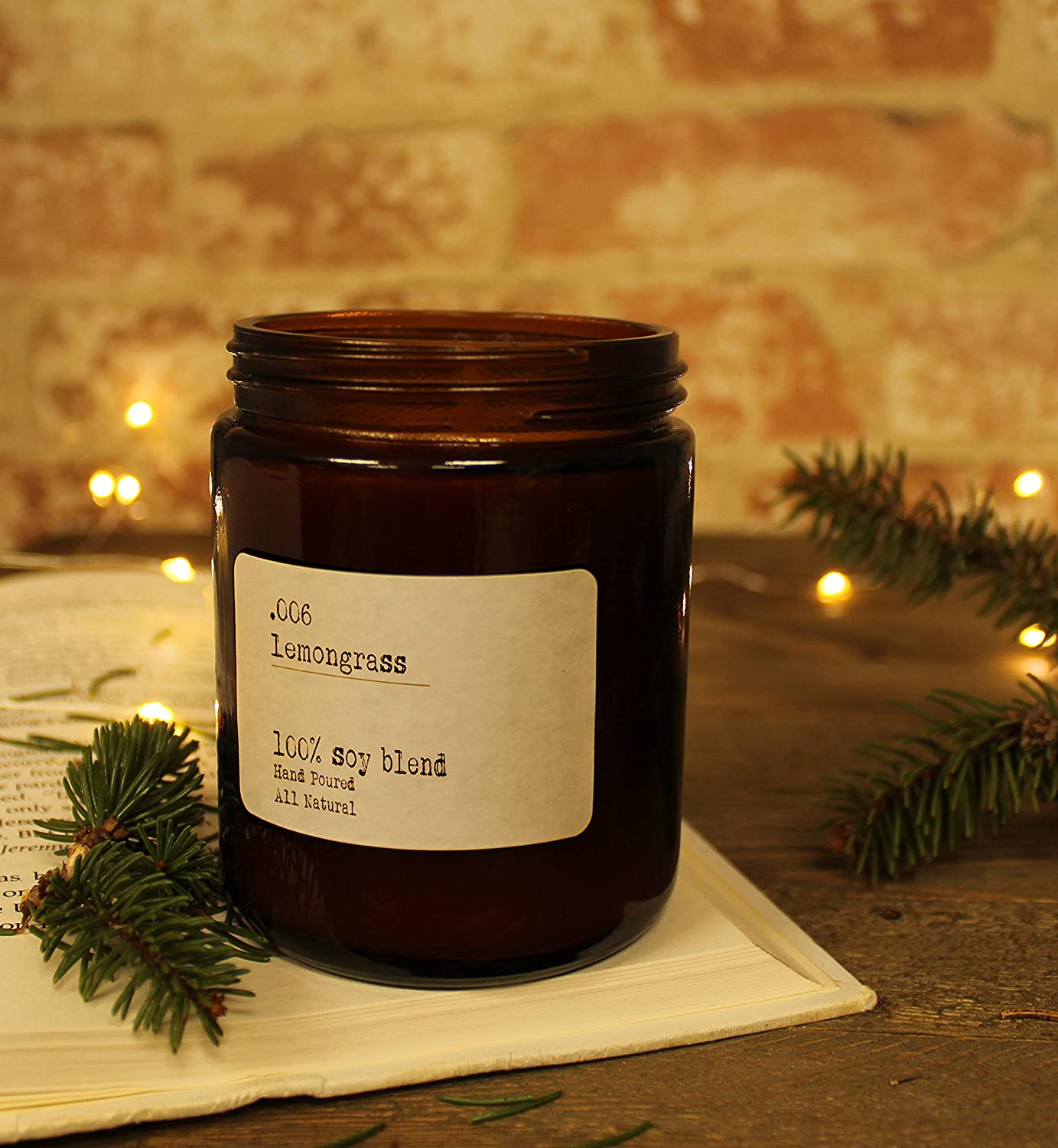8oz / 9oz Glass Cosmetic Jars (6-Pack)