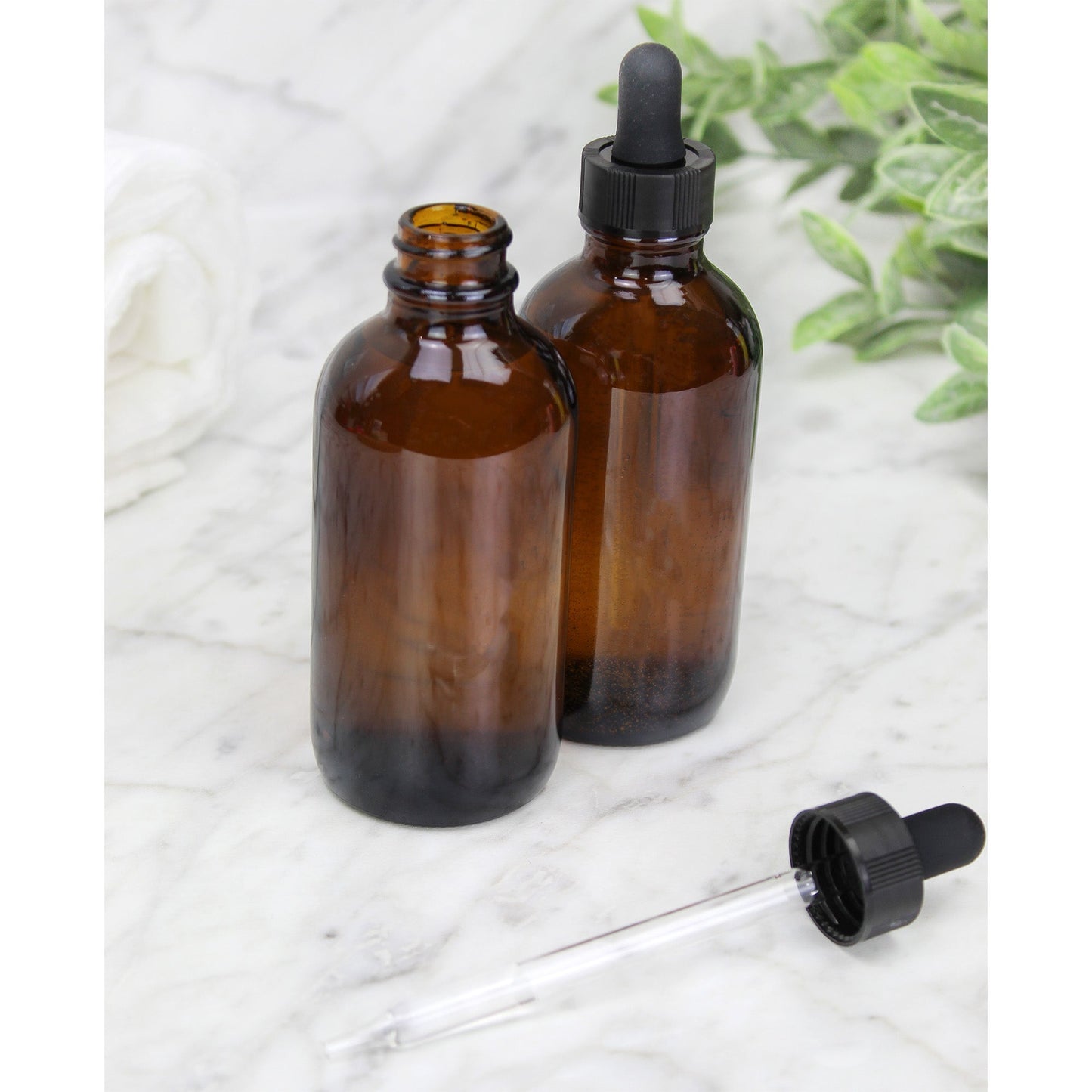 4oz Amber Glass Dropper Bottles (6-Pack) - sh1265cb0