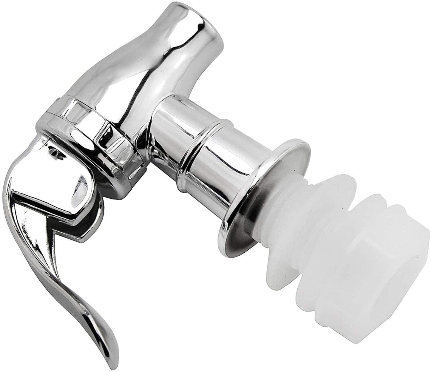 Push Style Spigot for Beverage Dispenser Carafe