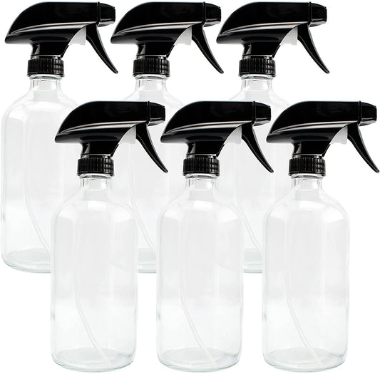 16oz Clear Glass Spray Bottles (24-Pack) - SH_1217_BUNDLE