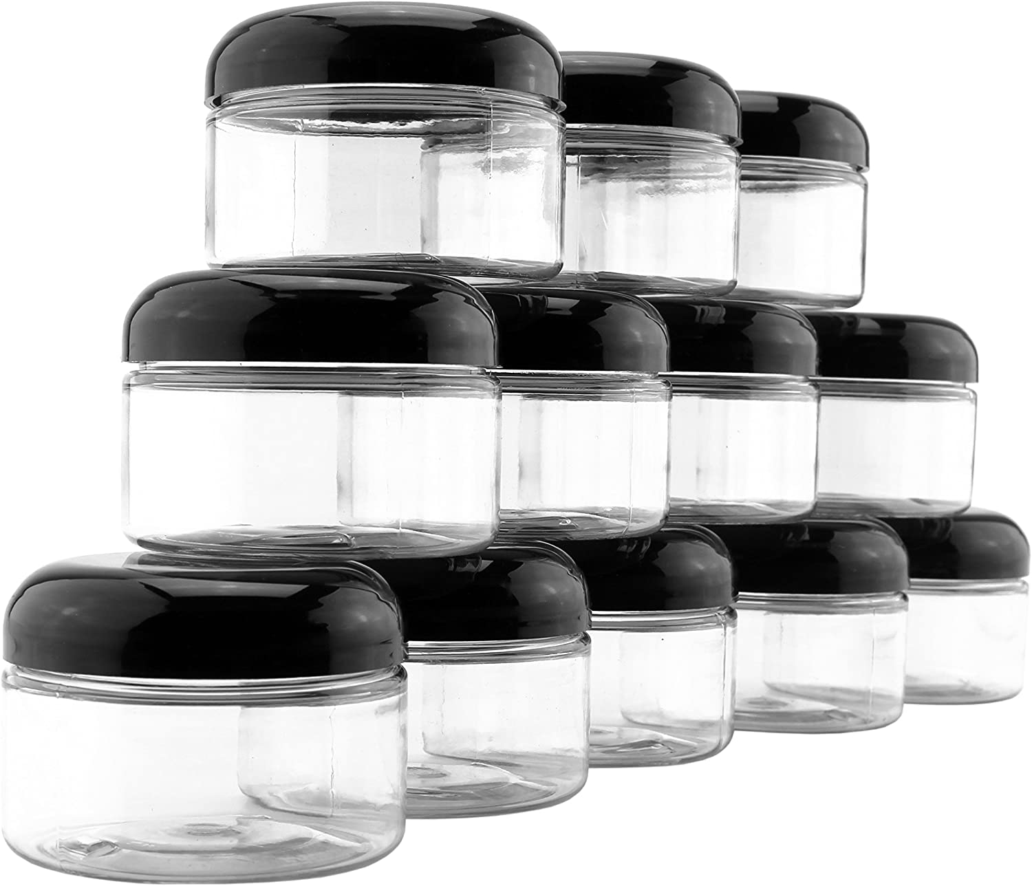 4oz Clear Plastic Jars (120-Pack) - SH_1408_BUNDLE