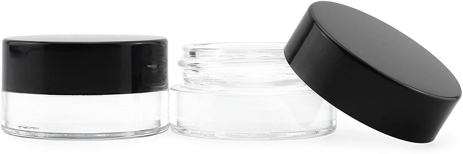 7-Milliliter Clear Glass Balm Jars (120-Pack) - SH_1581_BUNDLE