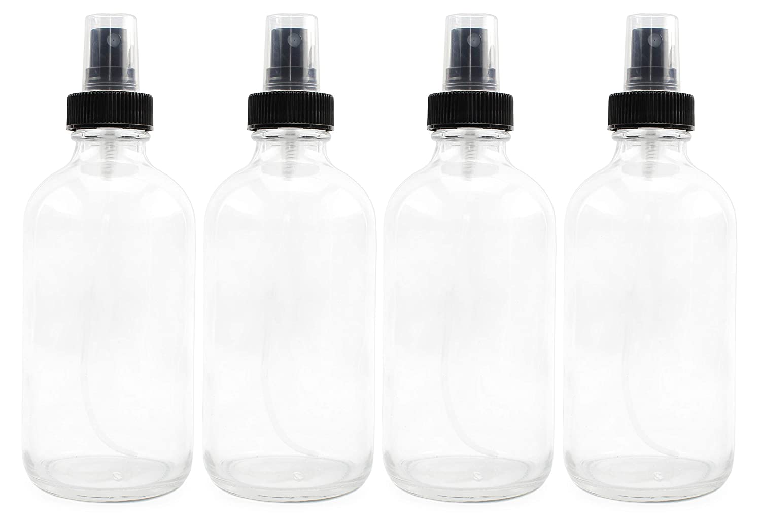 8oz Clear Glass Fine Mist Spray Bottles (24-Pack) - SH_1630_BUNDLE