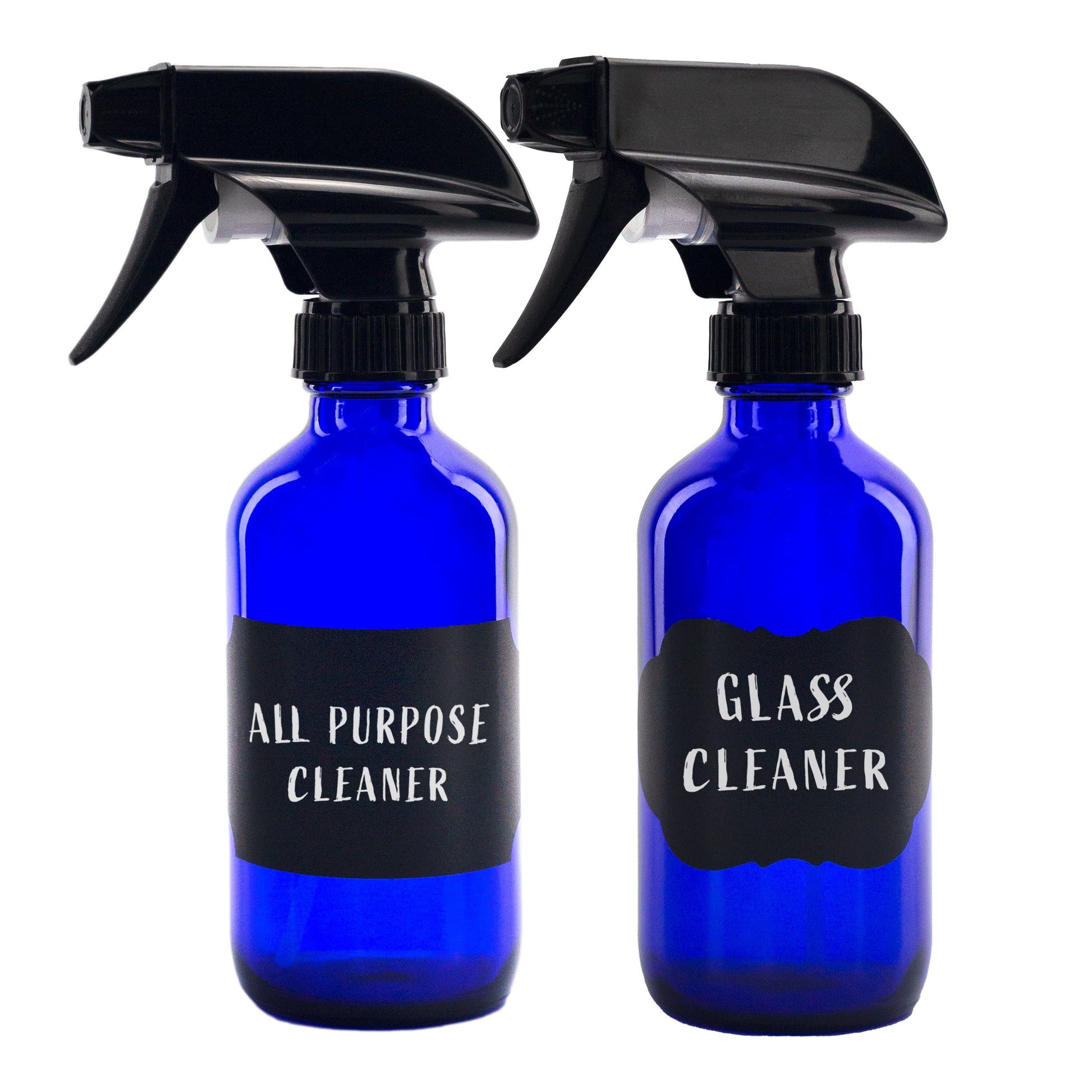 8oz Cobalt Blue Glass Spray Bottles (48 Pack) - SH_868_CASE
