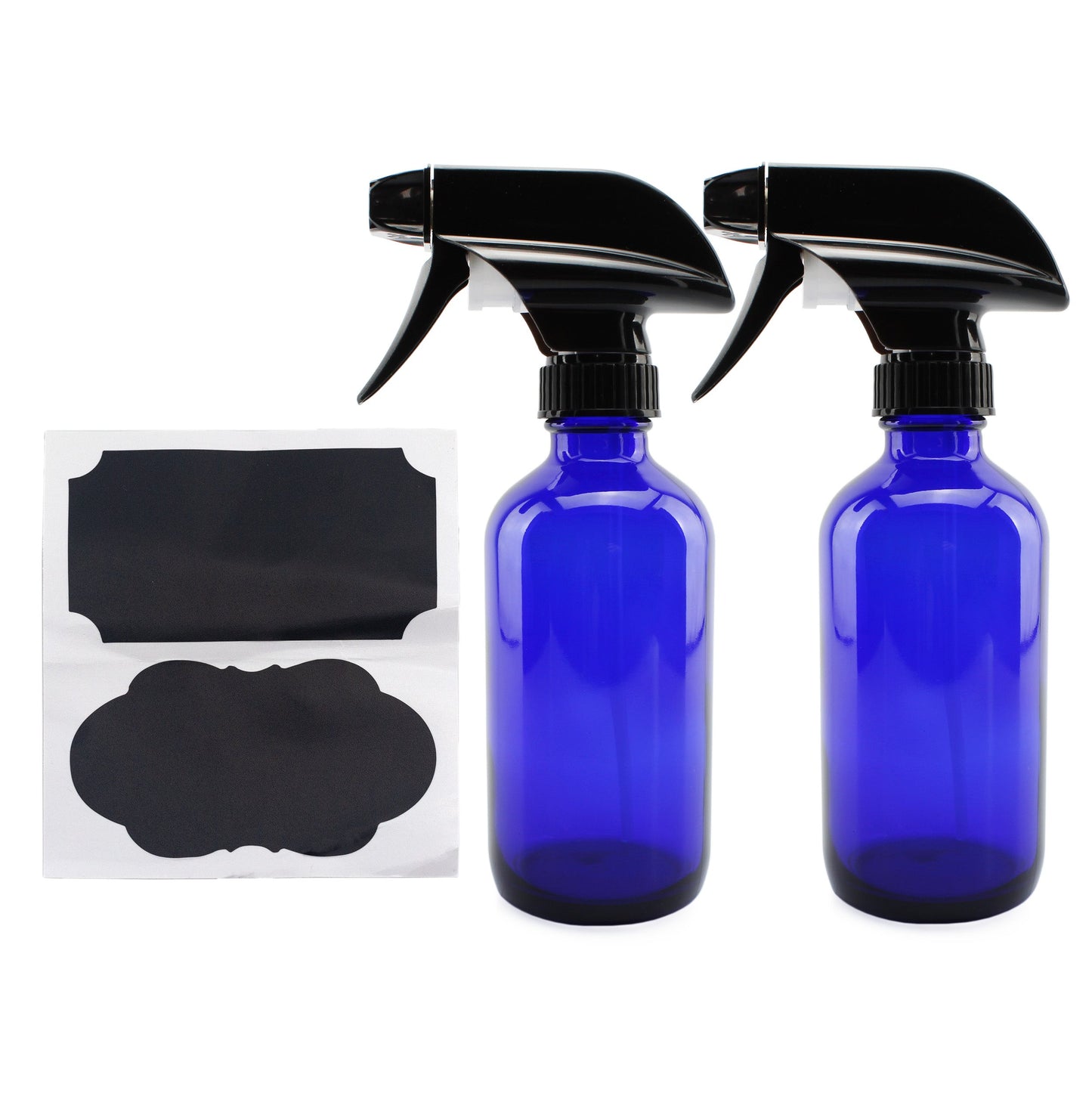 8oz Cobalt Blue Glass Spray Bottles (48 Pack) - SH_868_CASE