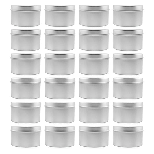 8oz Metal Candle Tins (24-Pack) - sh1424cb0mnw