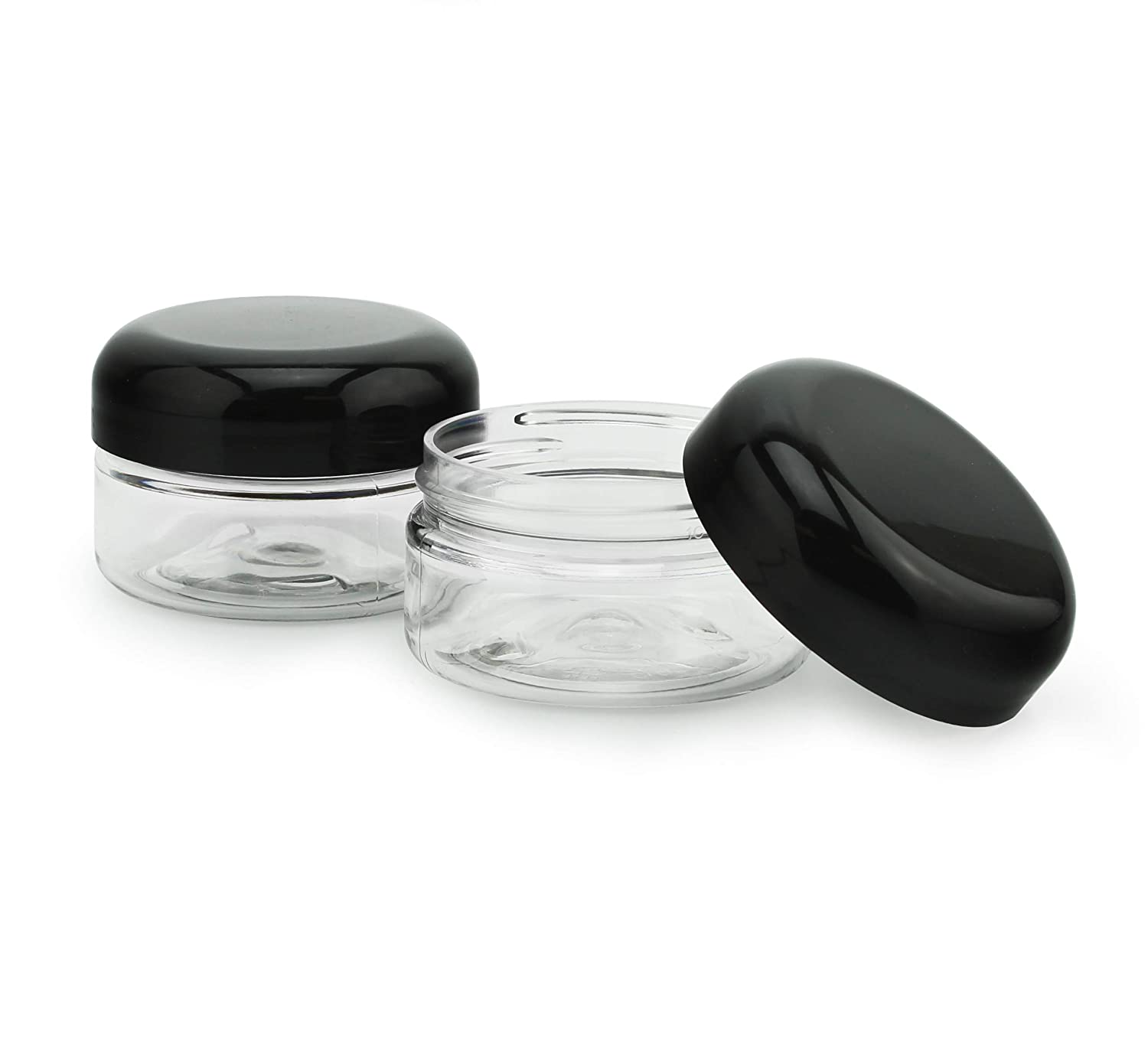 2oz Clear Plastic Jars (Case of 360) - SH_1512_CASE