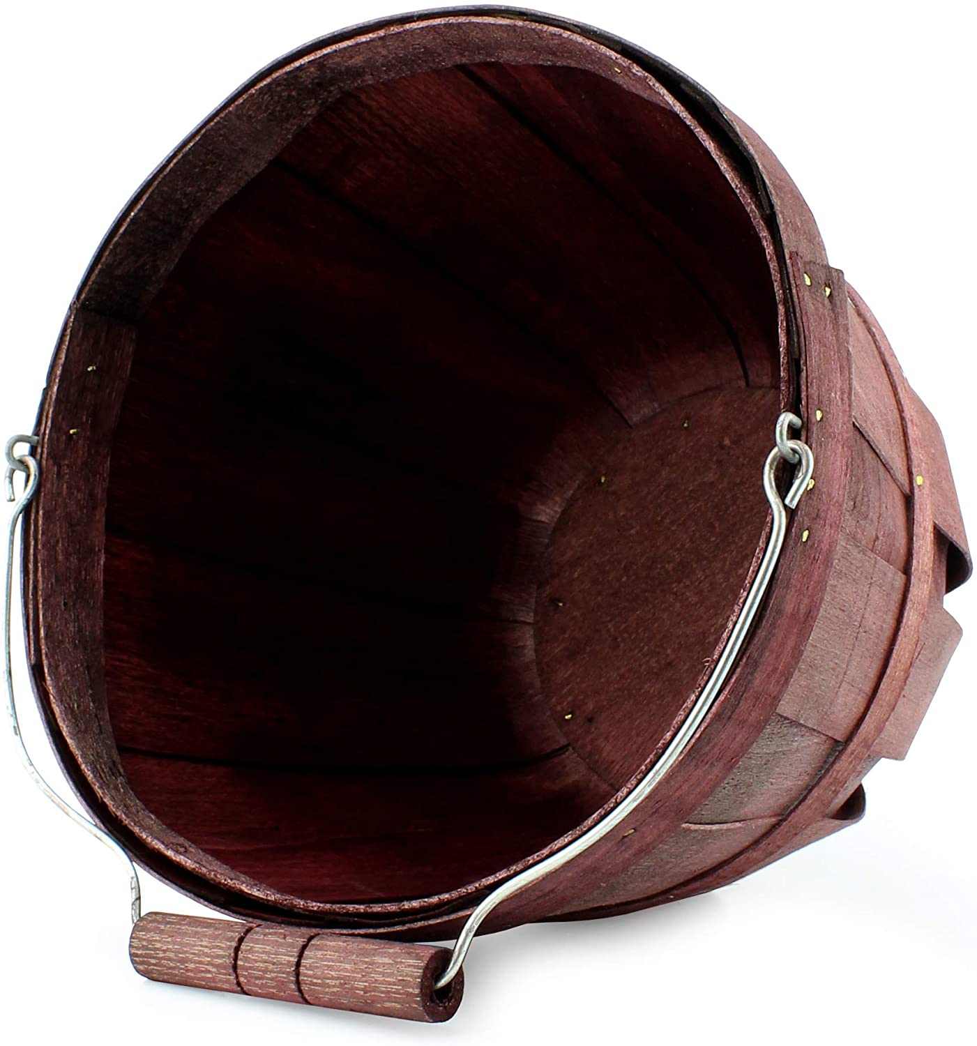 Round Wooden Baskets (2-Pack, Dark Brown) - sh1307cb0br