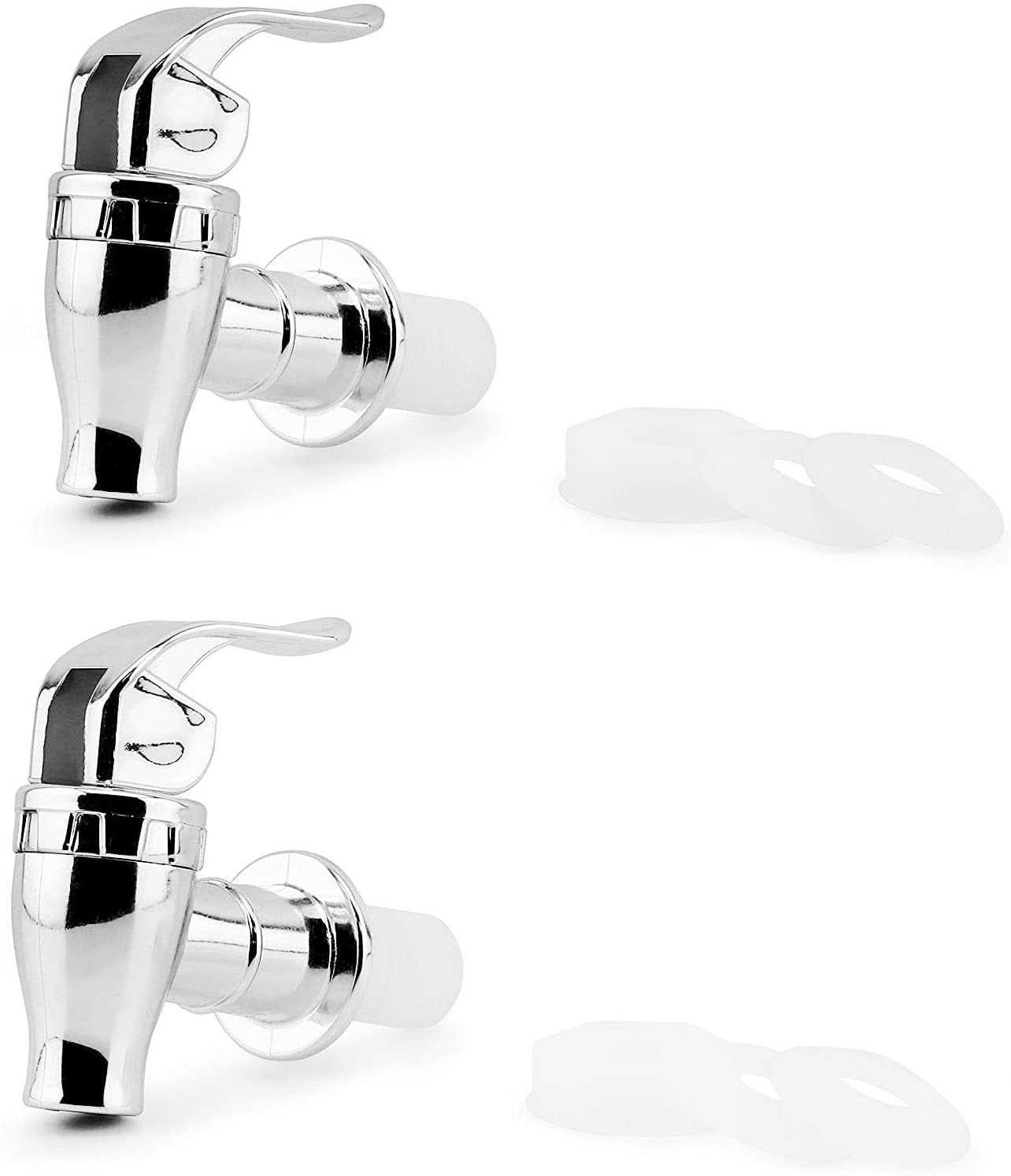 Push Style Spigots for Beverage Dispenser Carafes (2-Pack) - sh1486cb0aep
