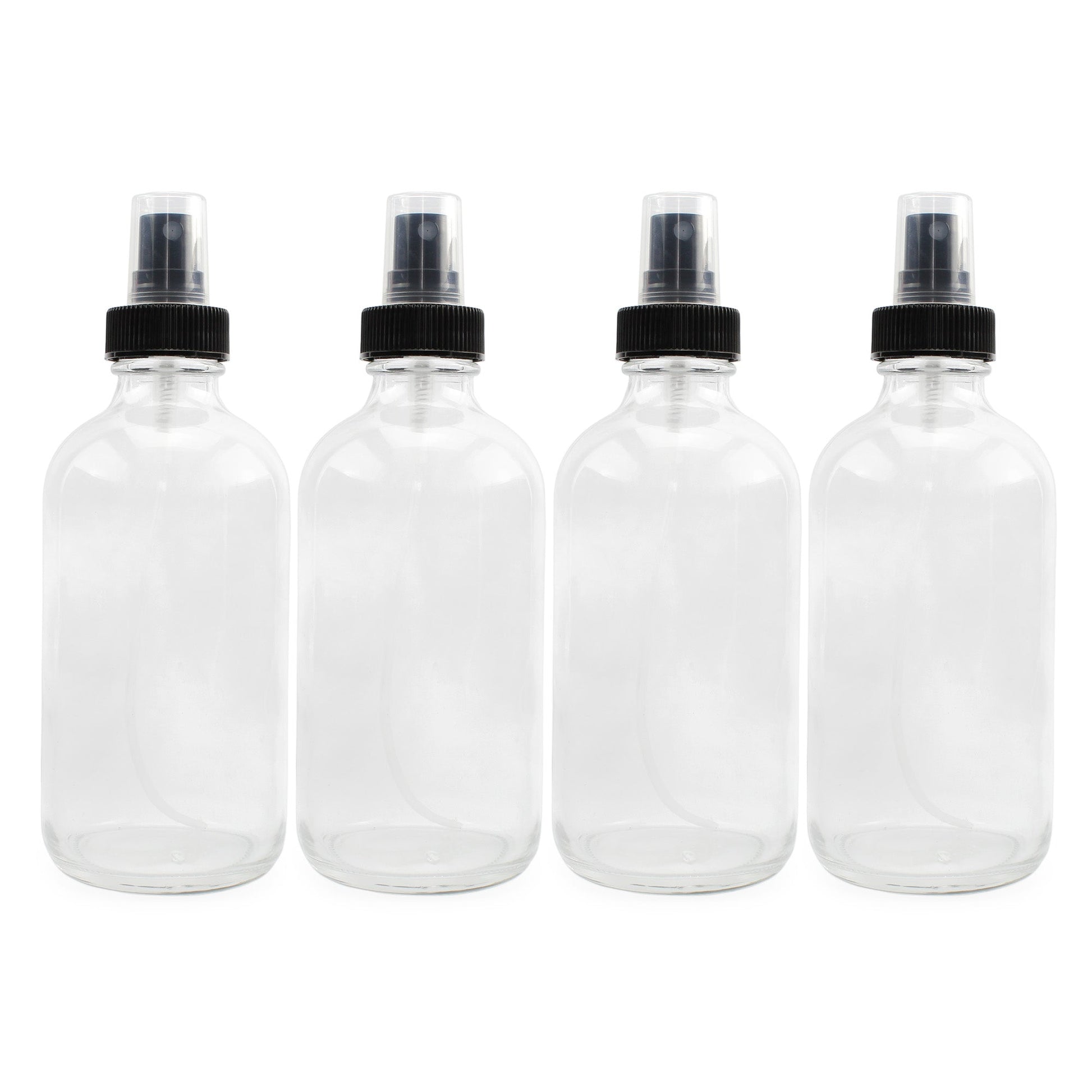 8oz Clear Glass Fine Mist Spray Bottles (Case of 64) - SH_1630_CASE