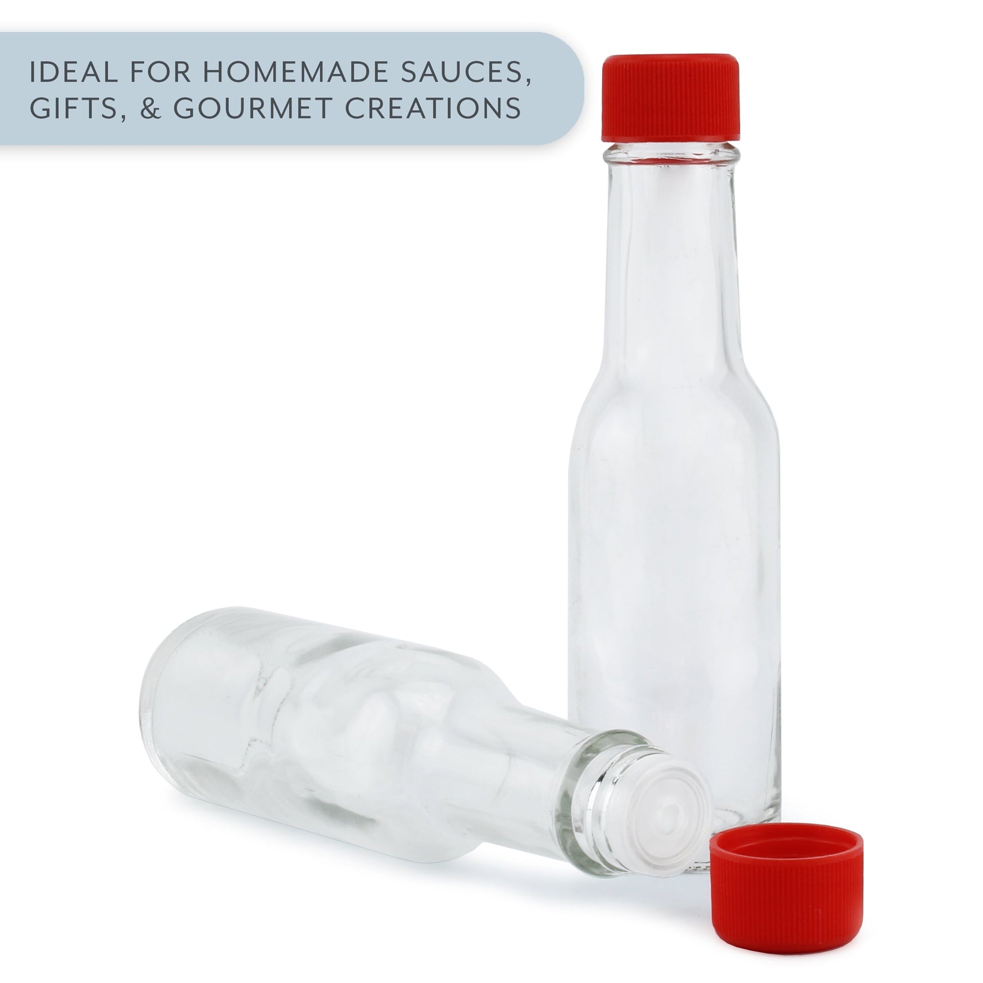 3oz Mini Hot Sauce Bottles (24-Pack) - sh1577cb03oz