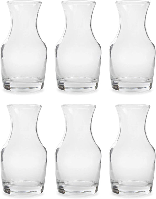 Mini Individual Wine Carafes (6-Pack)
