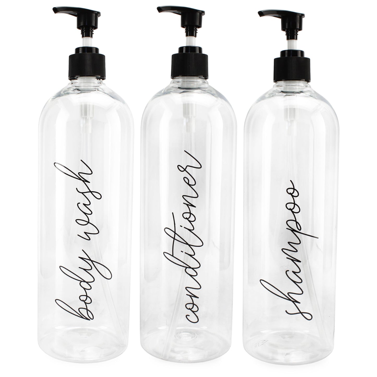 Shower Pump Bottles (Set of 3) - sh1984cb0