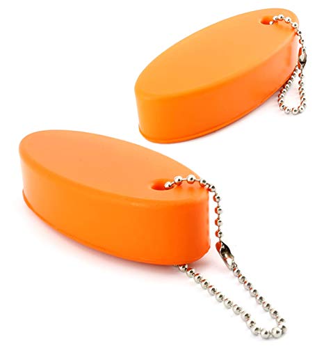 Orange Foam Floating Key Chain Key Floats (Case of 300) - SH_1127_CASE