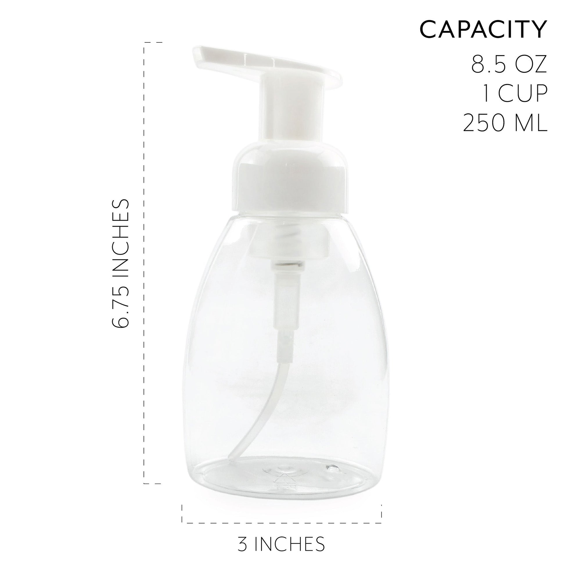 Foaming Soap Dispensers 8.5oz / 250ml Capacity (8pk) - sh1270cb0foam