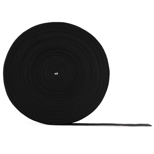 50 Yards Black Polypropylene 1-Inch Webbing - sh713cb0bl