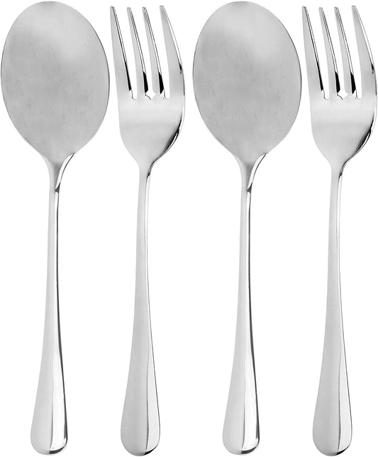 Serving Spoons & Large Serving Forks Set (Case of 100 Sets) - SH_1048_CASE