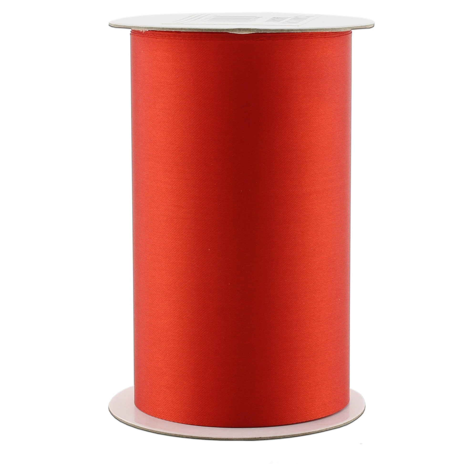 4in Wide Red Satin Ribbon (Case of 50) - SH_1009_CASE
