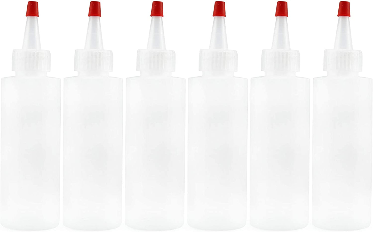 4oz HDPE Plastic Squeeze Bottles w/Yorker Tips (Case of 420) - SH_1327_CASE