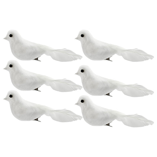 Artificial White Doves (Case of 540) - A2659A_CASE