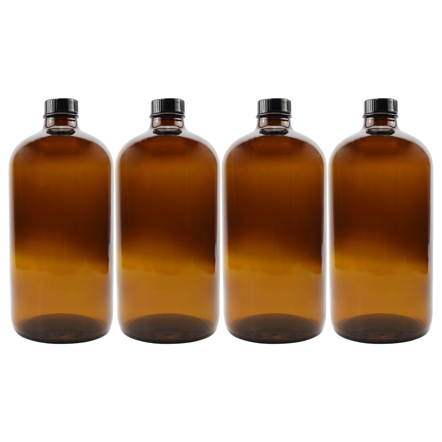 32oz Amber Kombucha Growler Bottles (Case of 32) - SH_1218_CASE
