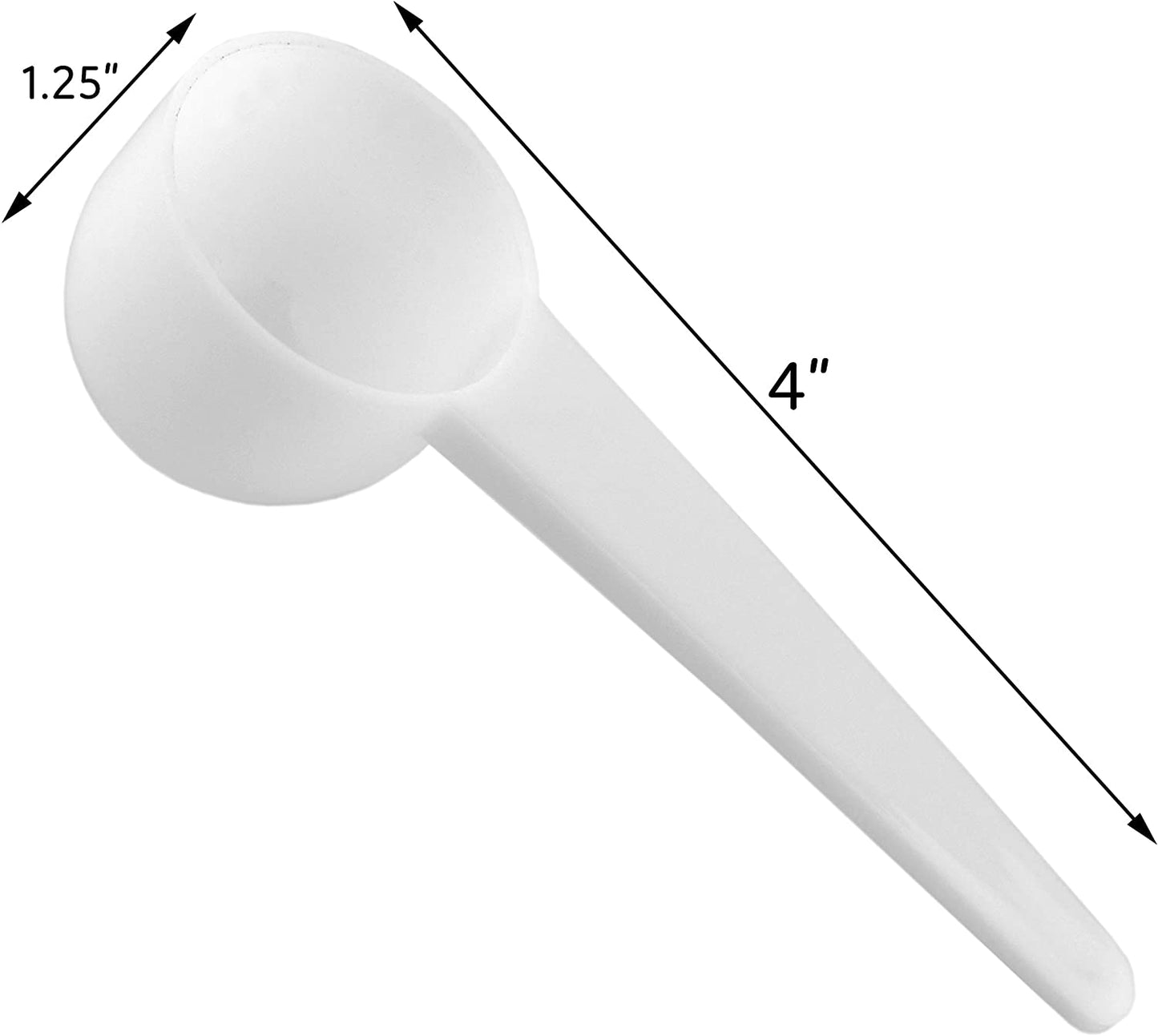 Coffee Scoops / Tablespoon Plastic Measuring Spoons (10-Pack)