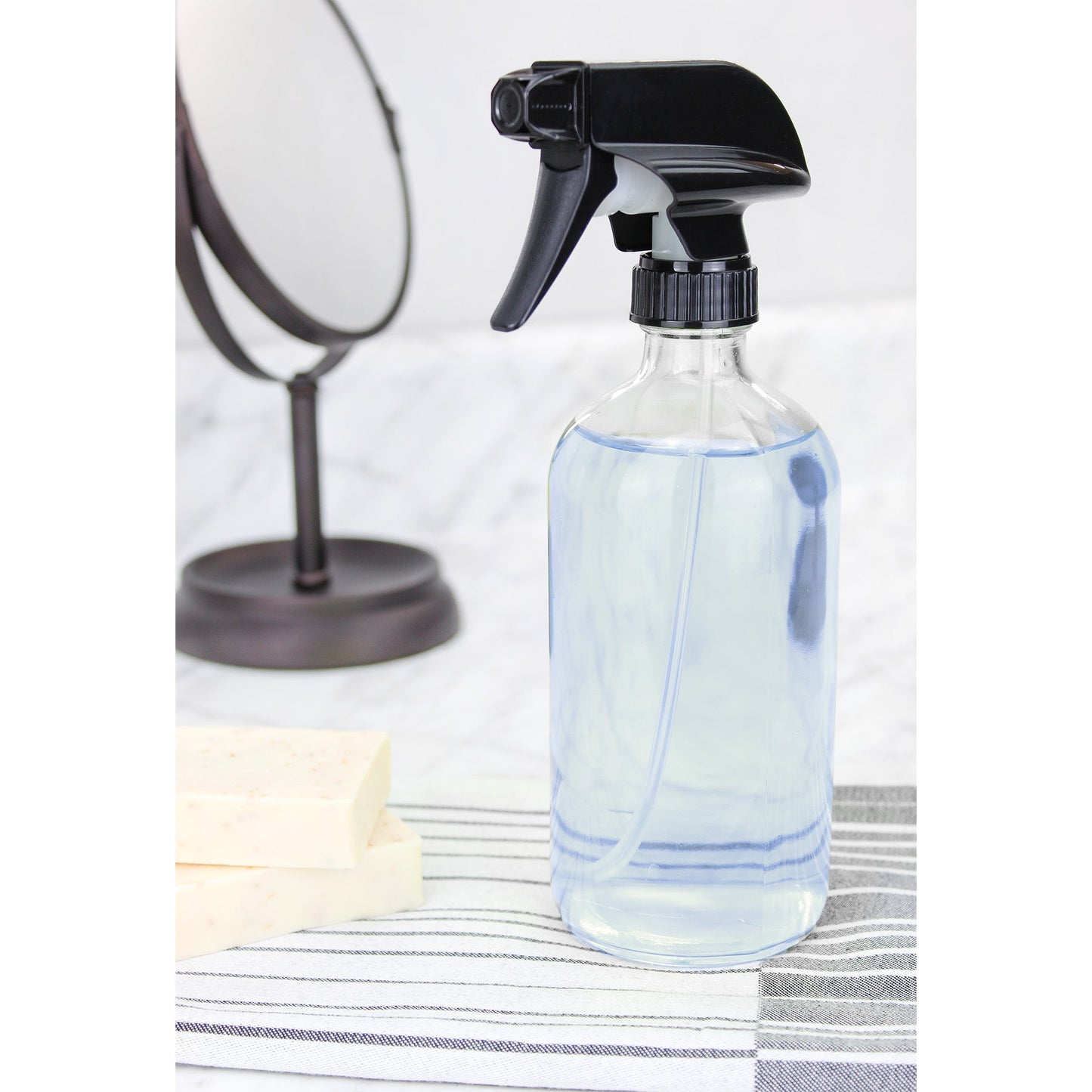 16oz Clear Glass Spray Bottles (Case of 48) - SH_1217_CASE