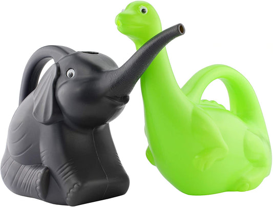 Elephant & Dinosaur Watering Cans (Combo Set of 2) - sh1626cb0ElDino