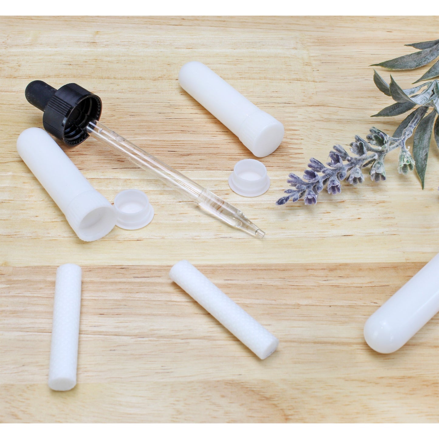 Essential Oil Aromatherapy White Nasal Inhaler Tubes (Case of 2400) - SH_1053_CASE
