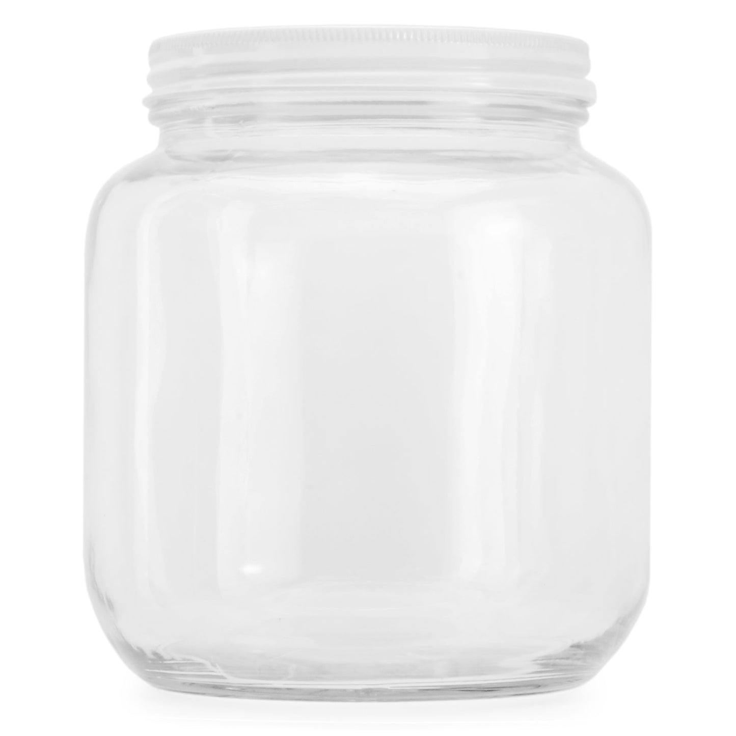64oz Clear Wide-mouth Glass Jar (Half Gallon) - CBKit006