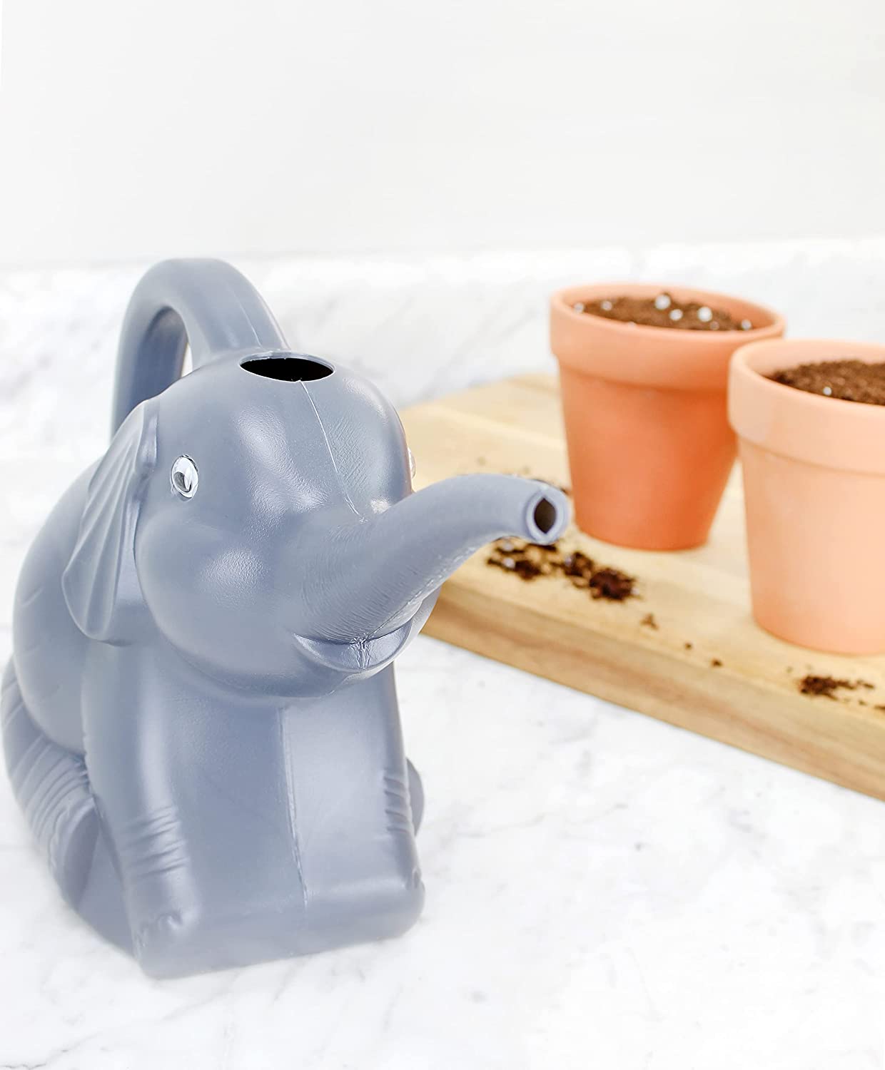 Elephant Watering Can w/Real Eyes (Case of 24) - SH_371_CASE