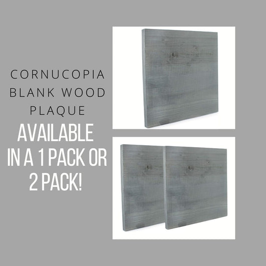 Blank Wood Plaques (Choose Quantity) - GrayPlaque